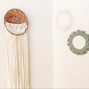 Macramé Wall Basket